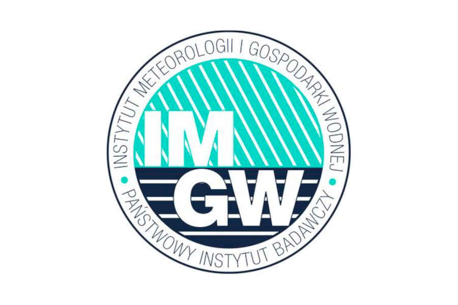 Logo Instytutu Meteorologii i&nbsp;Gospodarki Wodnej