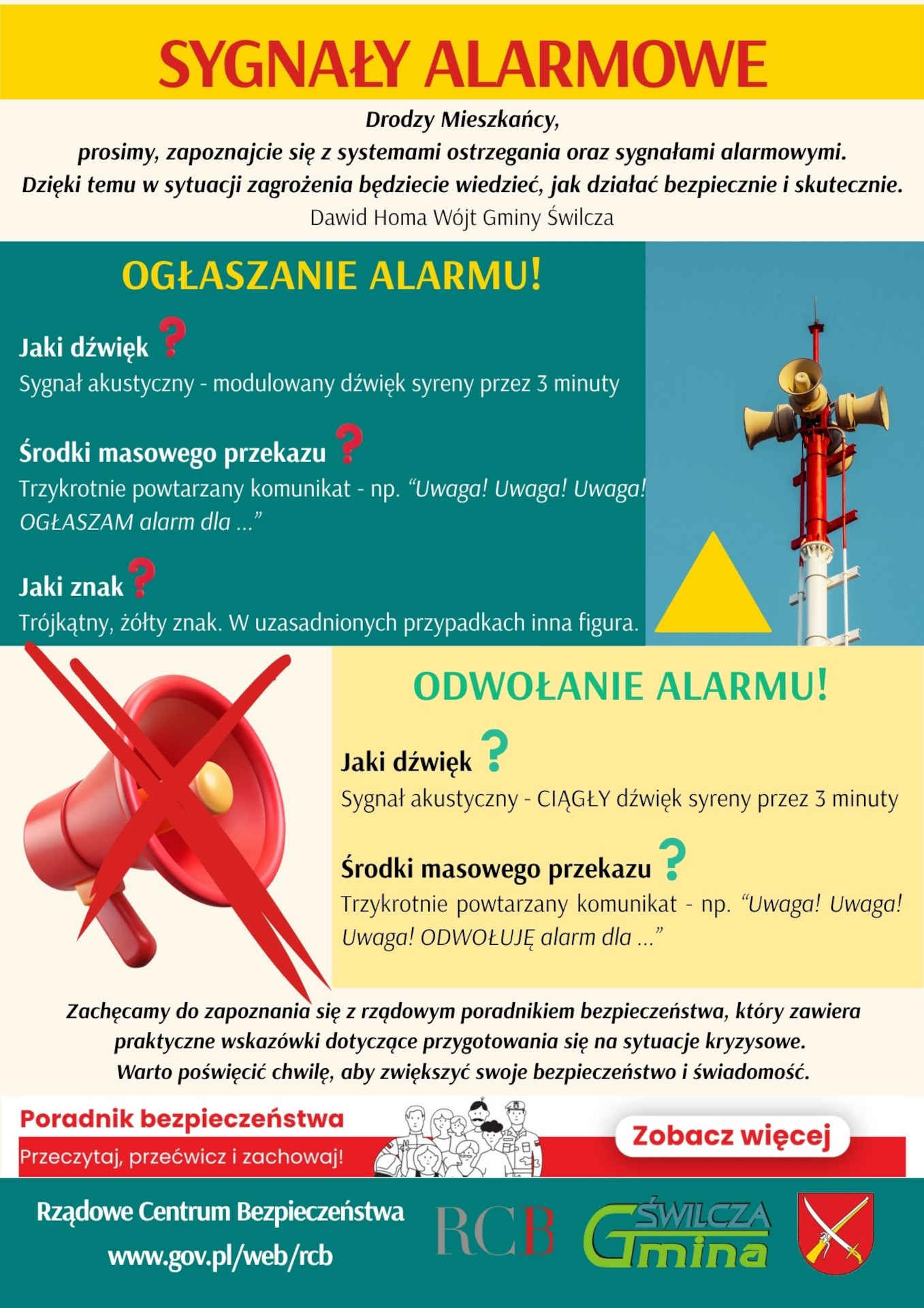 Ulotka alarmowe