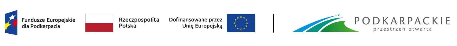 Baner dofinansowania projektu - Podniesienie efektywności i dostępności e-usług