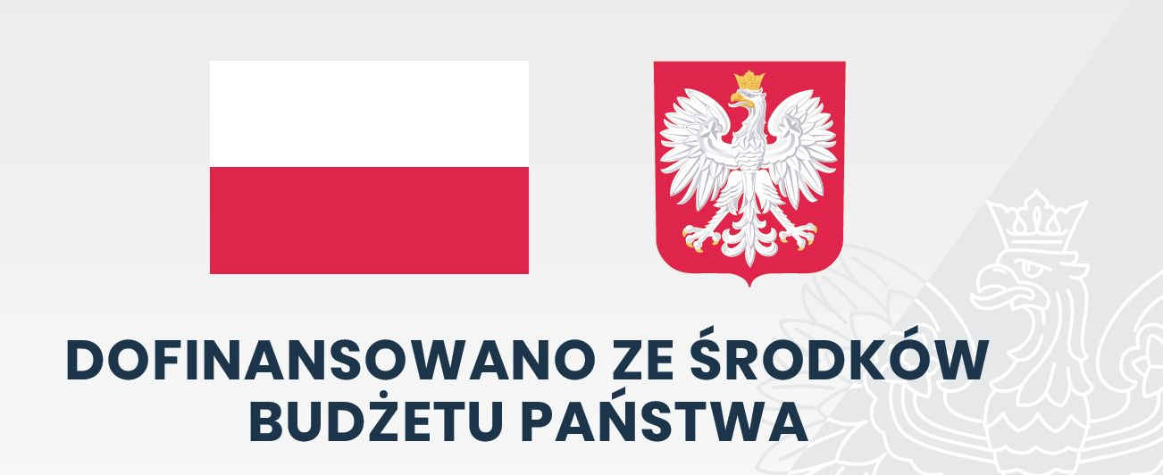 dofinansowano ze środków budżetu państwa
