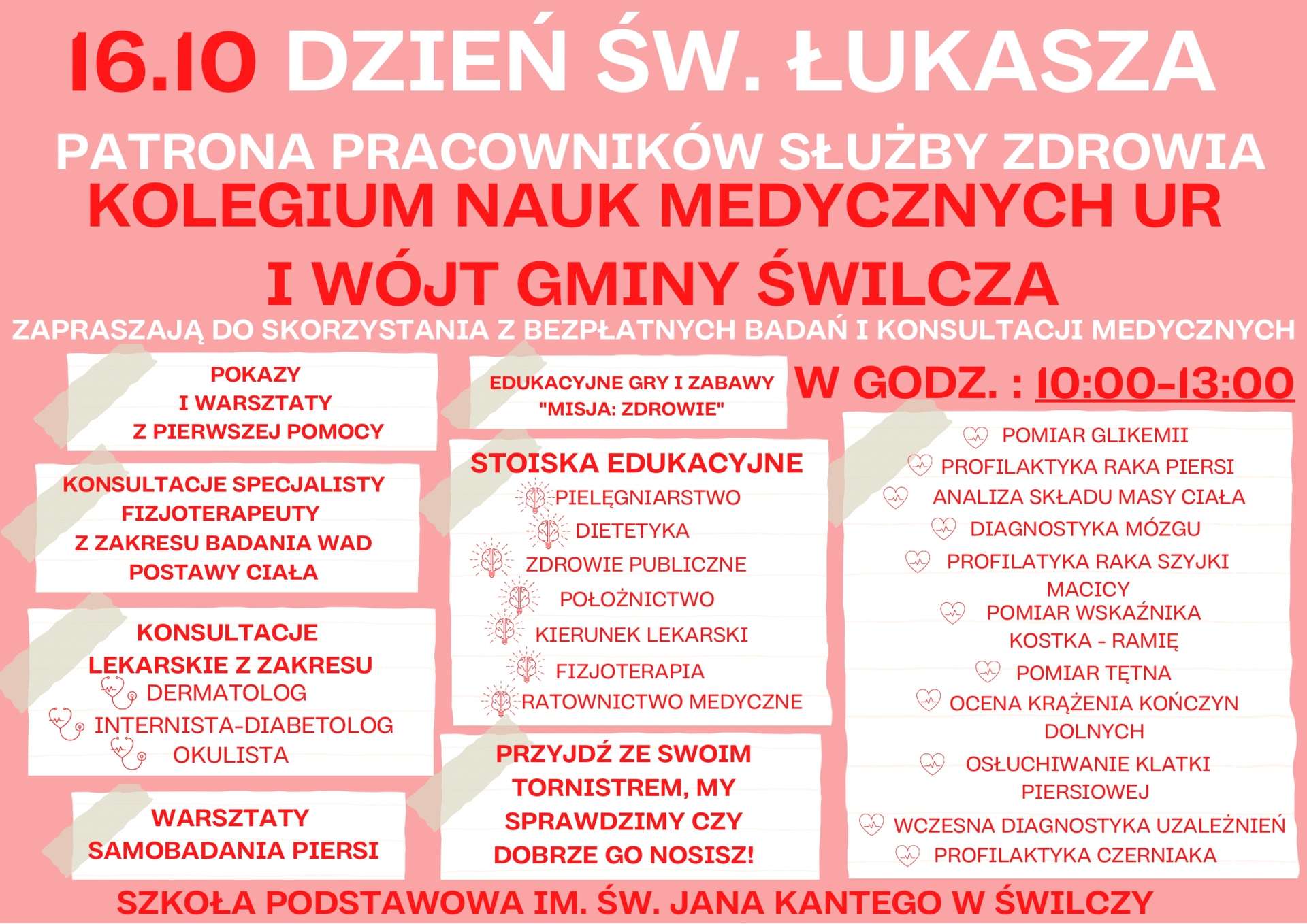 Plakat - Konsultacje medyczne