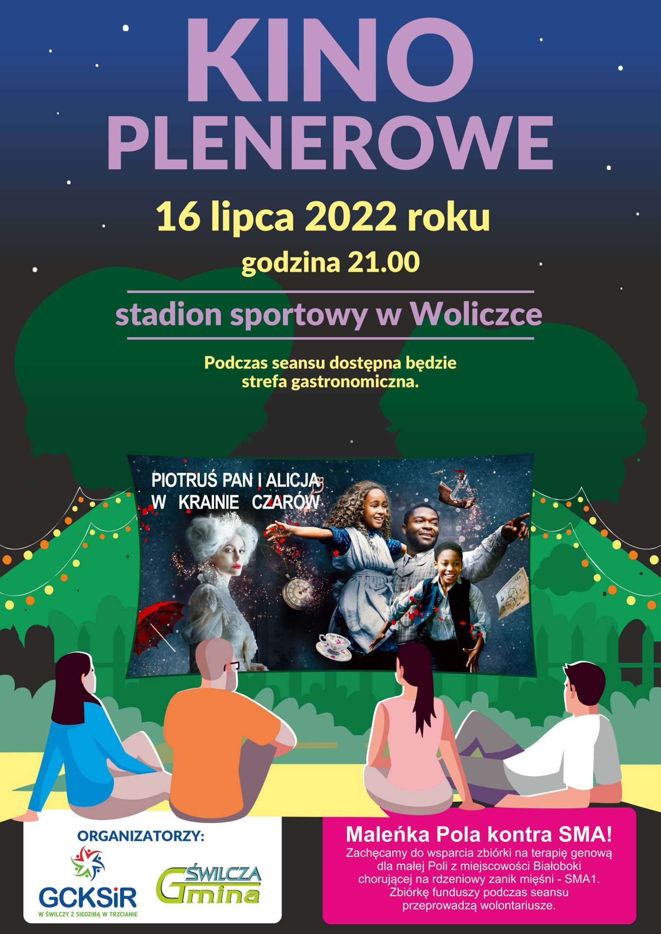Plakat Kino plenerowe