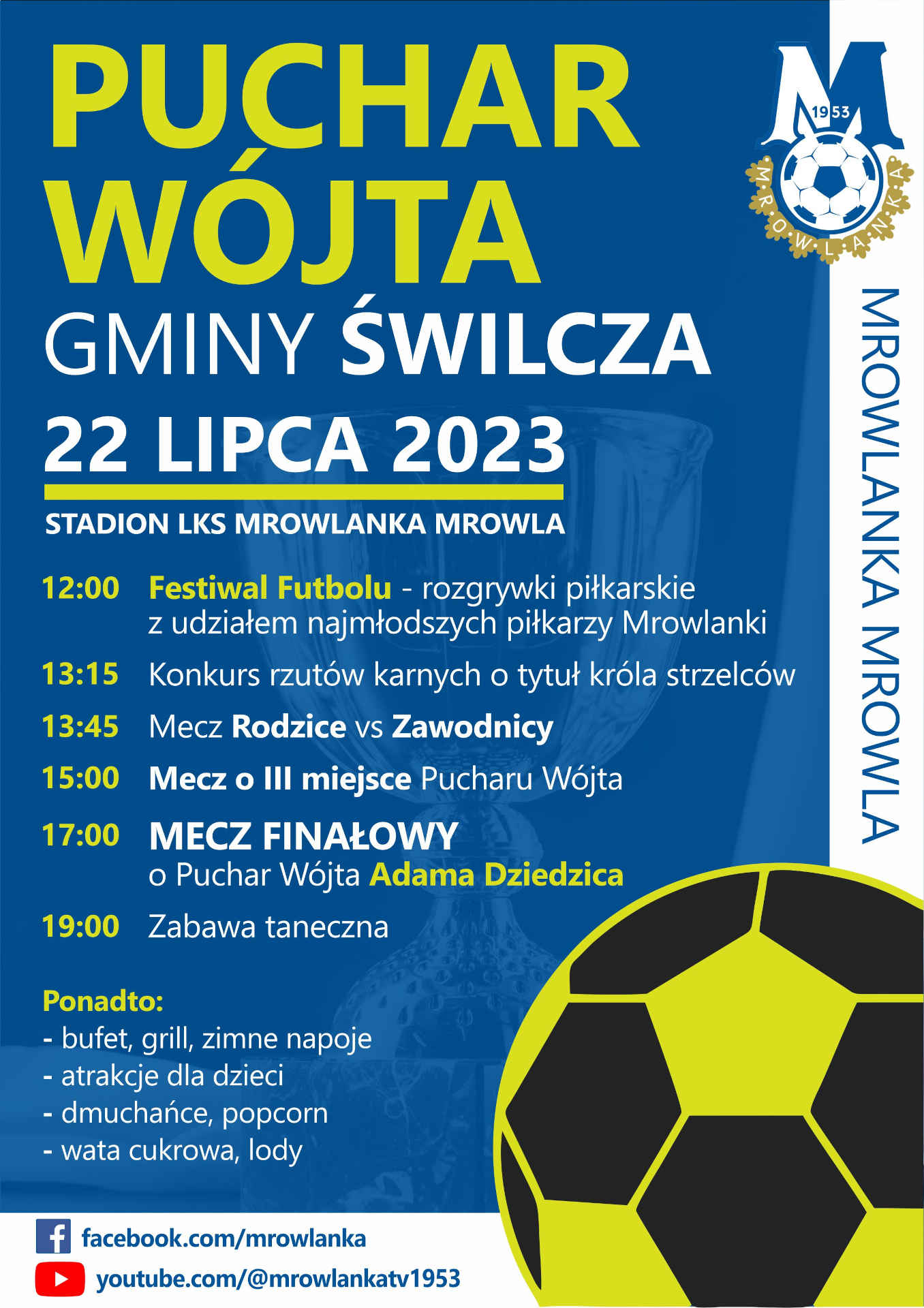 Plakat pucharu wójta 2023