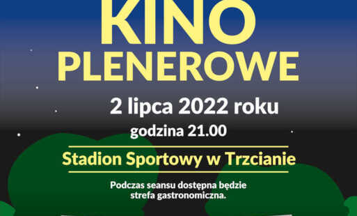 Plakat Kino plenerowe Trzciana
