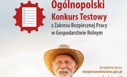 Baner konkursu dla rolników