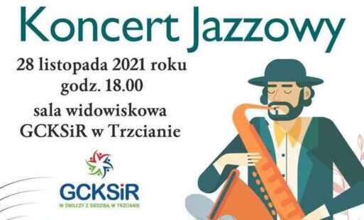 Plakat Koncert Jazzowy 28 listopada 2021