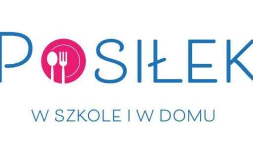 Napis Posiłek w domu i szkole
