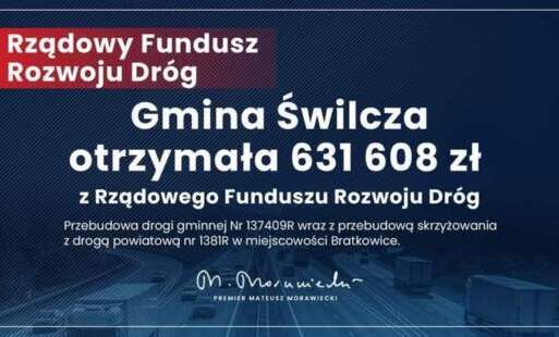 Transparent: Gmina Świlcza otrzymała dofinansowanie