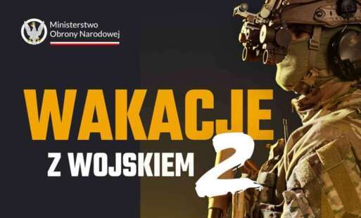 Baner akcji wakacje z wojskiem