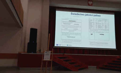Plansza podczas szkolenia