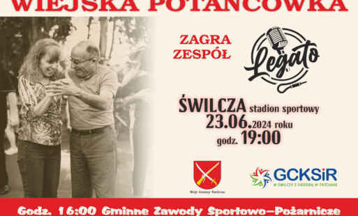 Plakat potańcówki