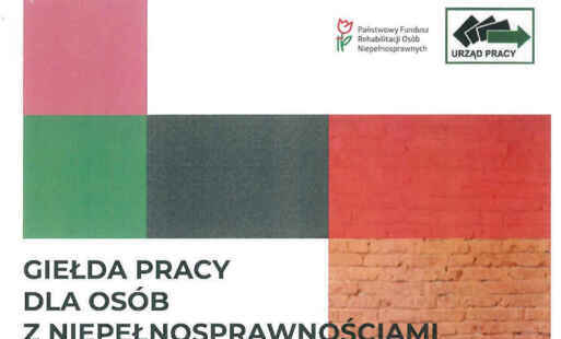 Plakat giełdy pracy