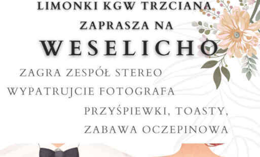 Plakat Weselicho