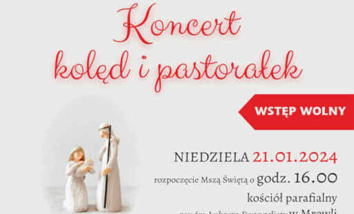 Plakat koncertu kolęd
