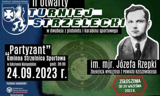 Plakat turnieju strzeleckiego