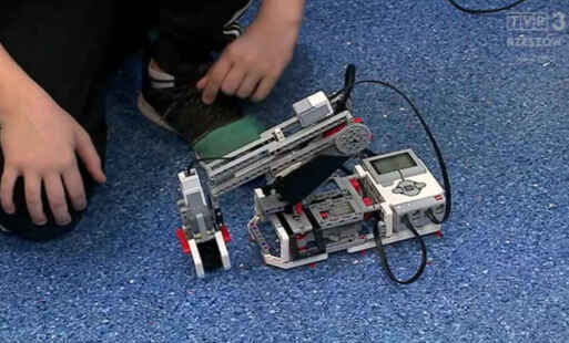 Robot na zajęciach