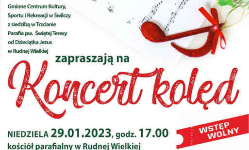 Plakat Spektakl zat. „Koncert kolęd”