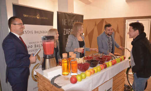 Stoisko ekologiczne na konferencji