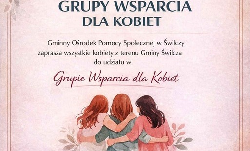 Baner- grupa wsparcia dla Kobiet