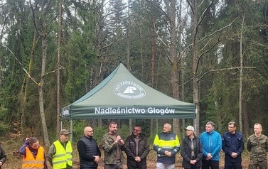 V Otwarte Sadzenie Lasu w Nadleśnictwo Głog&oacute;w, Lasy Państwowe Leśnictwo Bratkowice 6