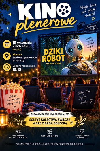 Kino plenerowe w Świlczy