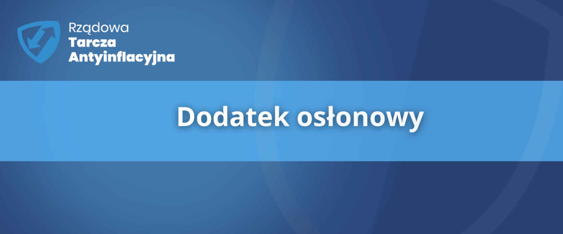 Baner - Dodatek osłonowy