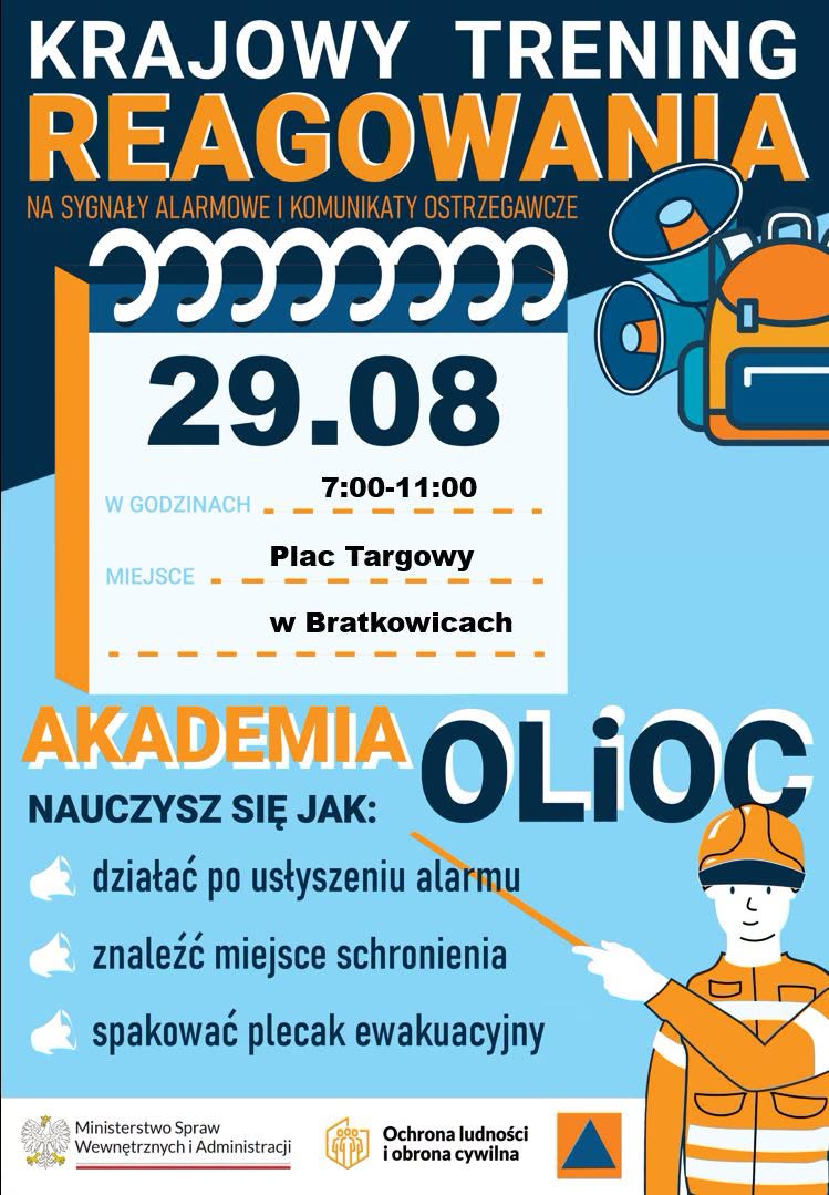 Plakat Krajowy Trening Reagowania