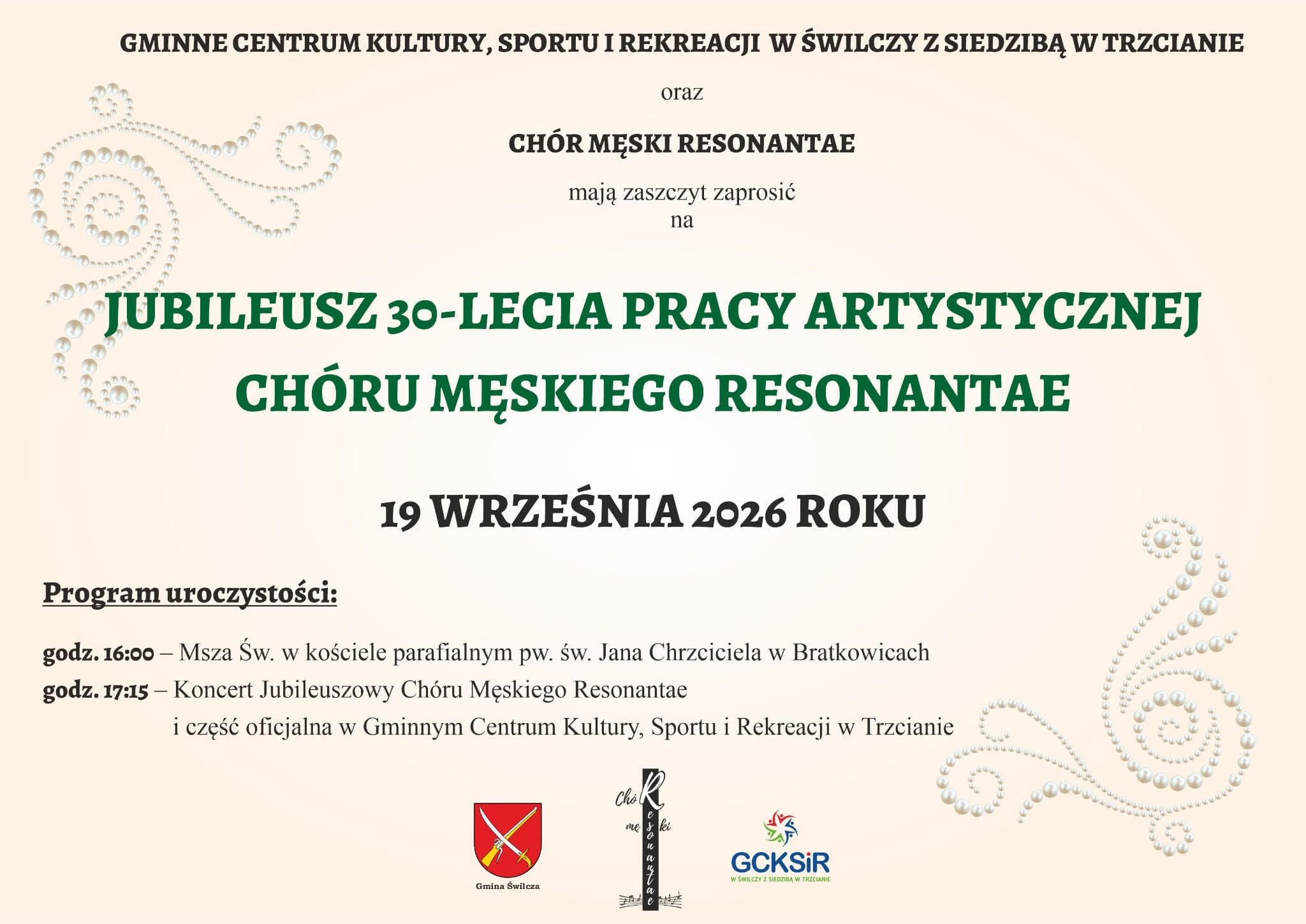 Baner uroczystości