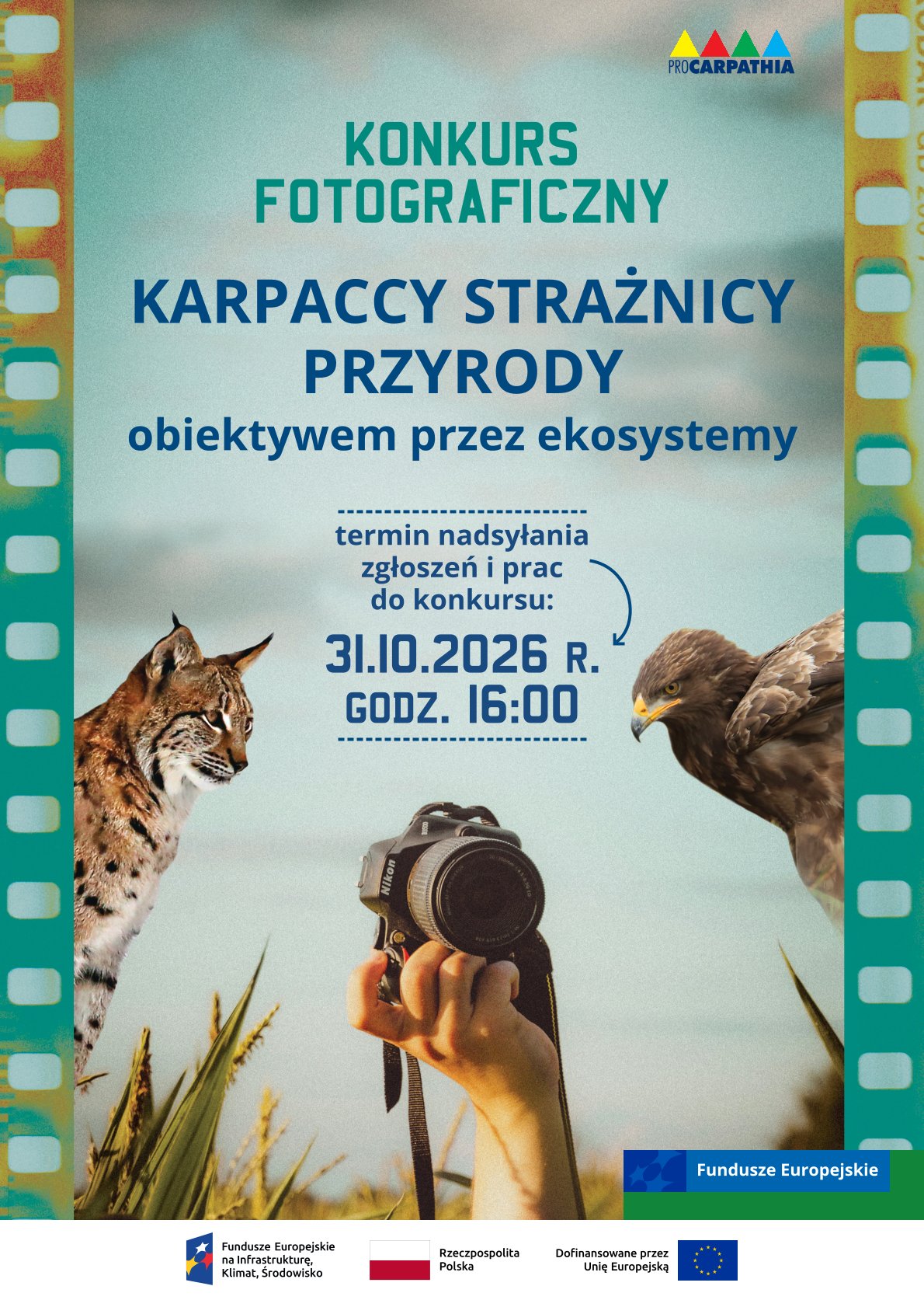 Plakat konkursu fotograficznego