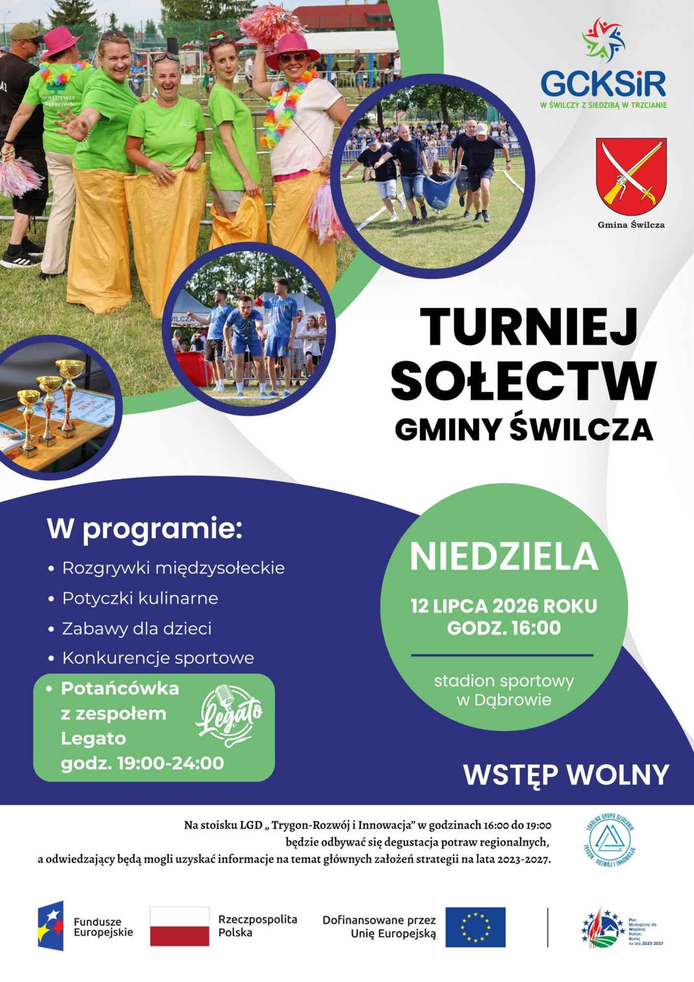 Plakat wydarzenia - Turniej Sołectw