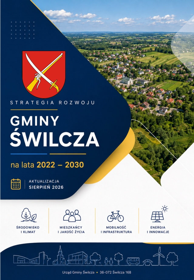 Plakat strategii gminy