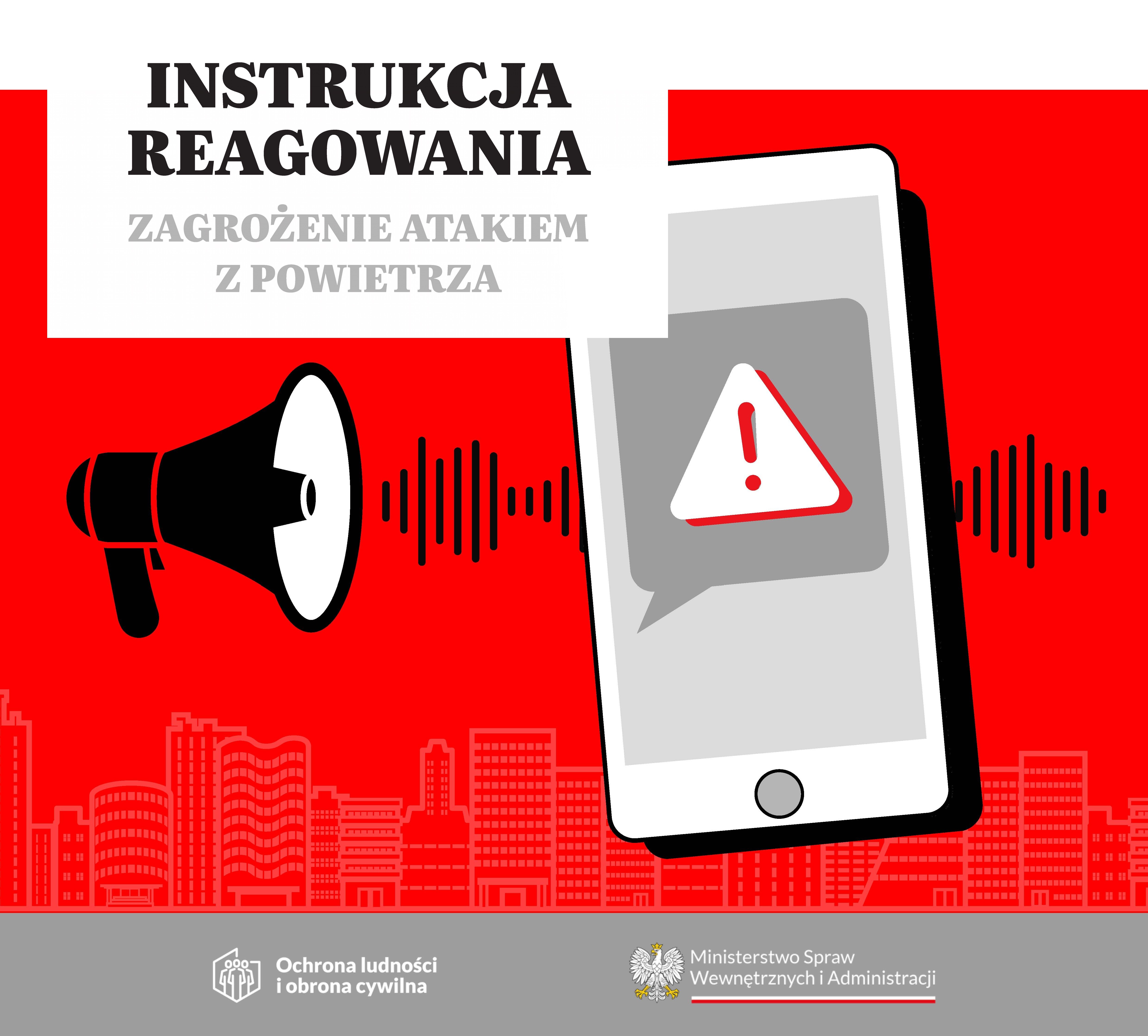  Instrukcja reagowania - zagrożenie atakiem z&nbsp;powietrza