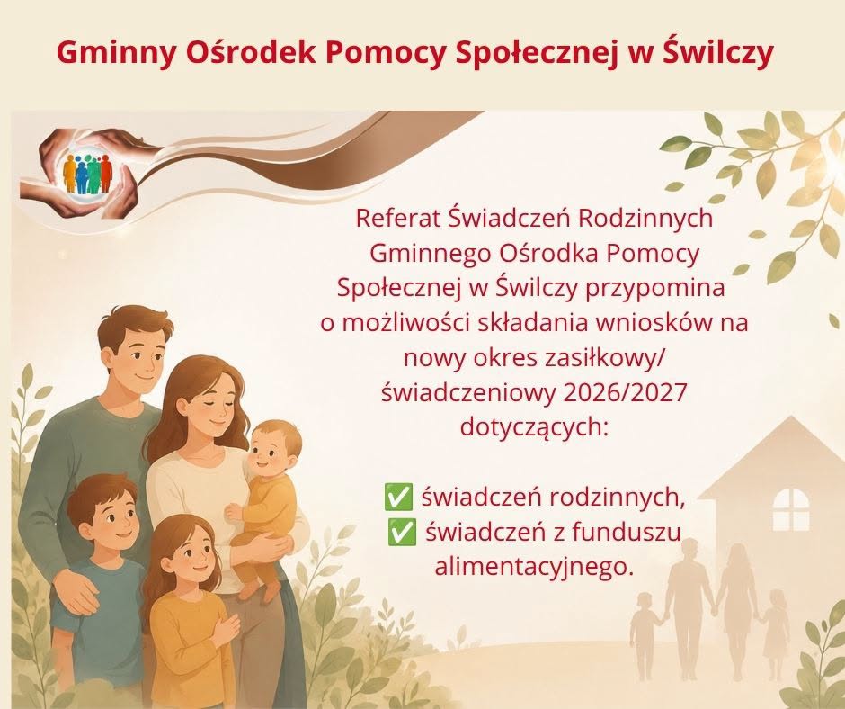 Rodzina, informacje o&nbsp;nowych okresach świadczeń