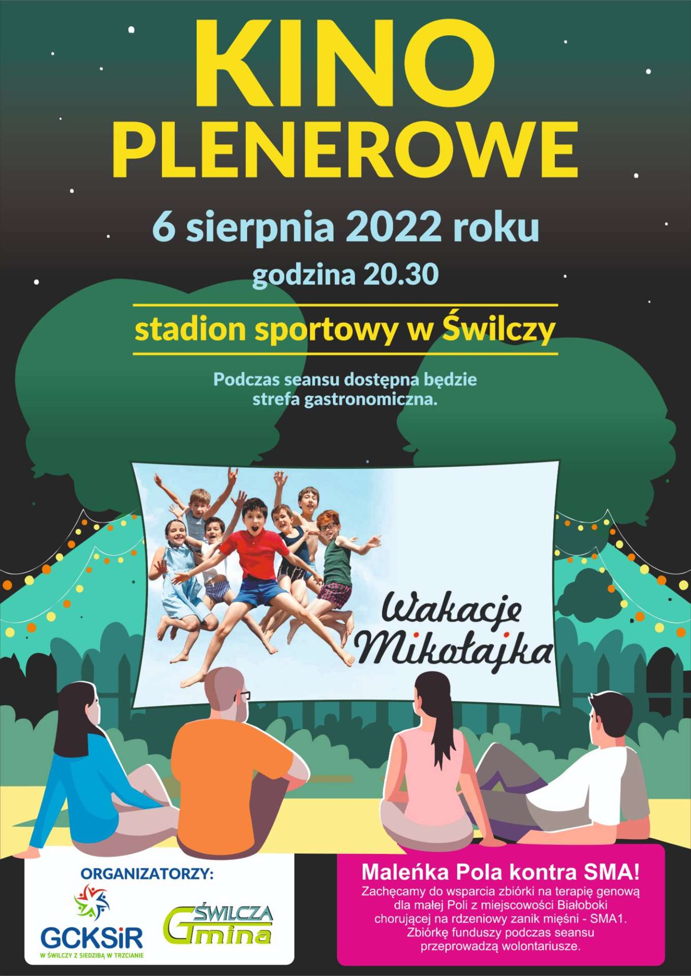 Plakat Kino plenerowe