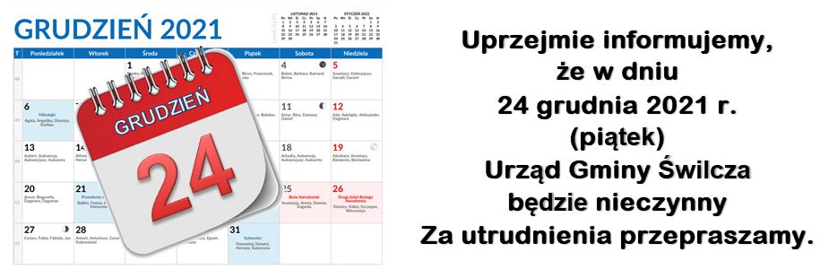 Kalendarz - 24 grudnia