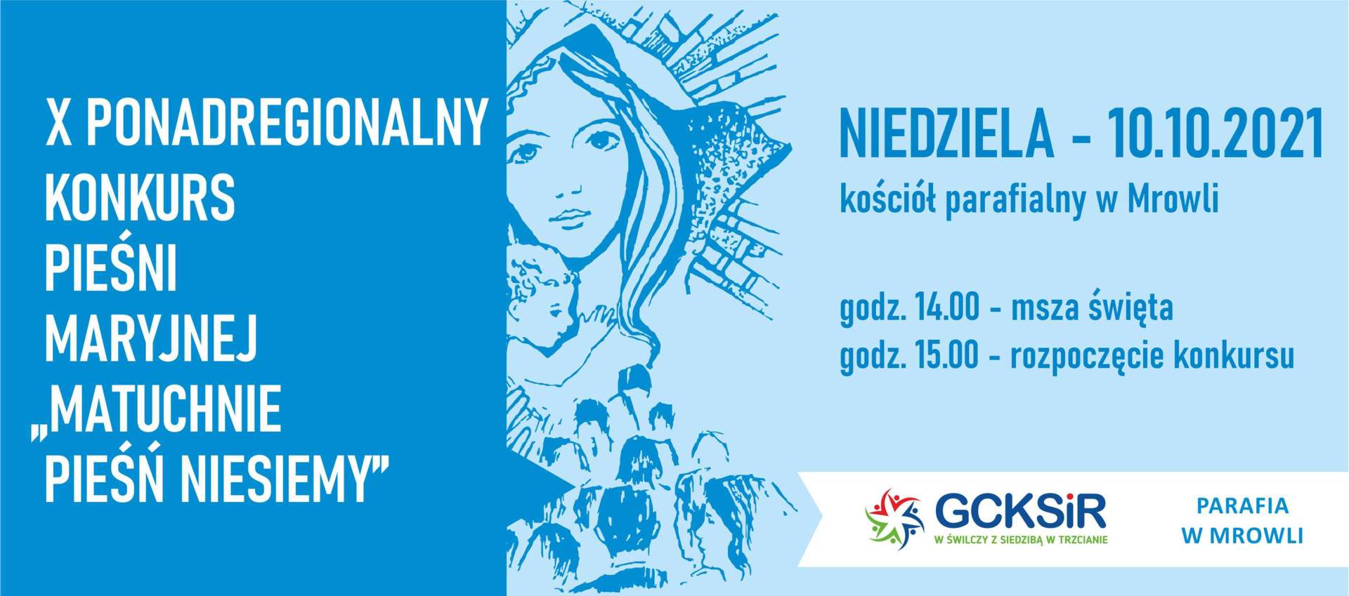 Jesienne wydarzenia Konkurs Pieśni Maryjnej "Matuchnie Pieśń Niesiemy"