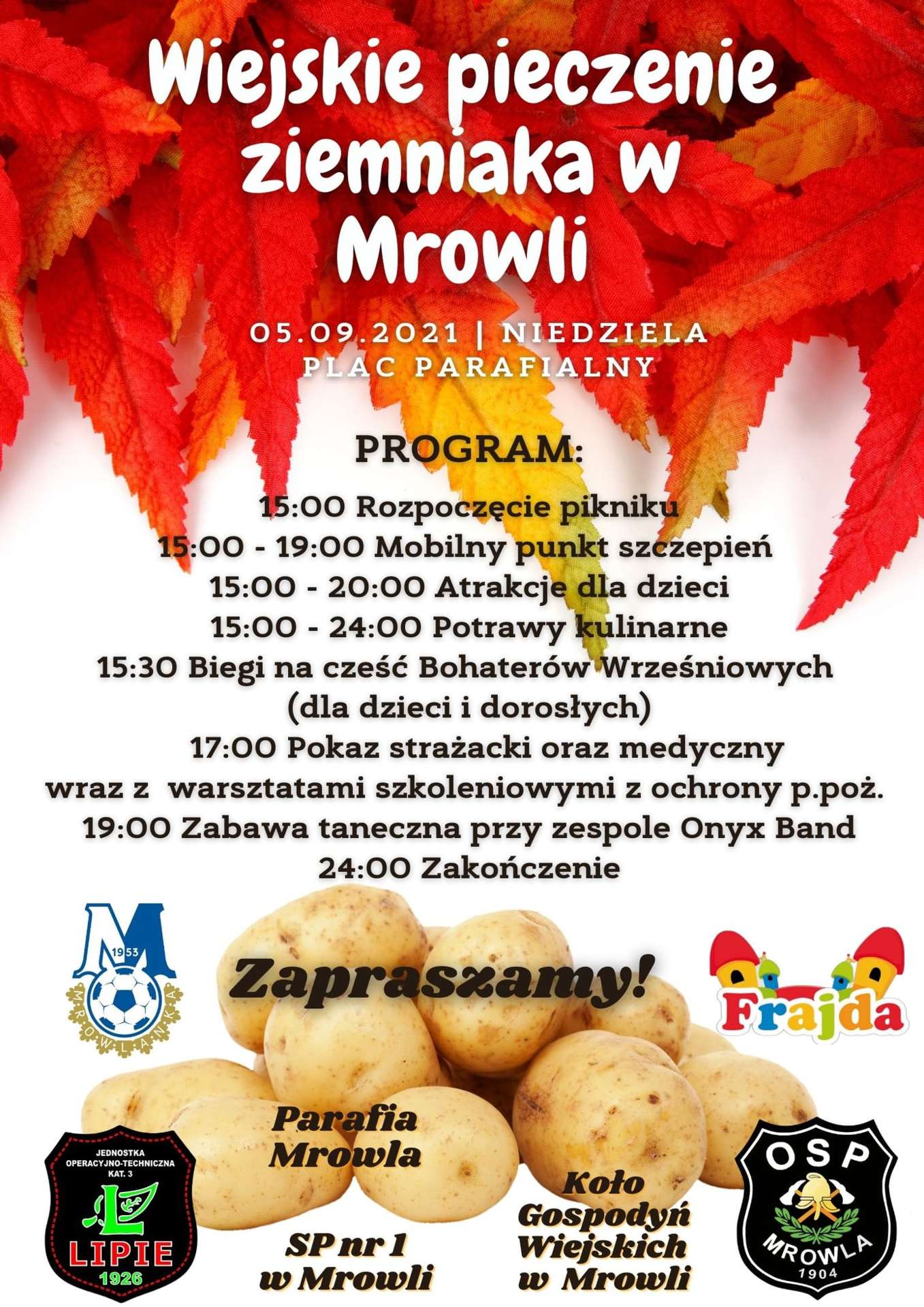Pieczenie ziemniaka