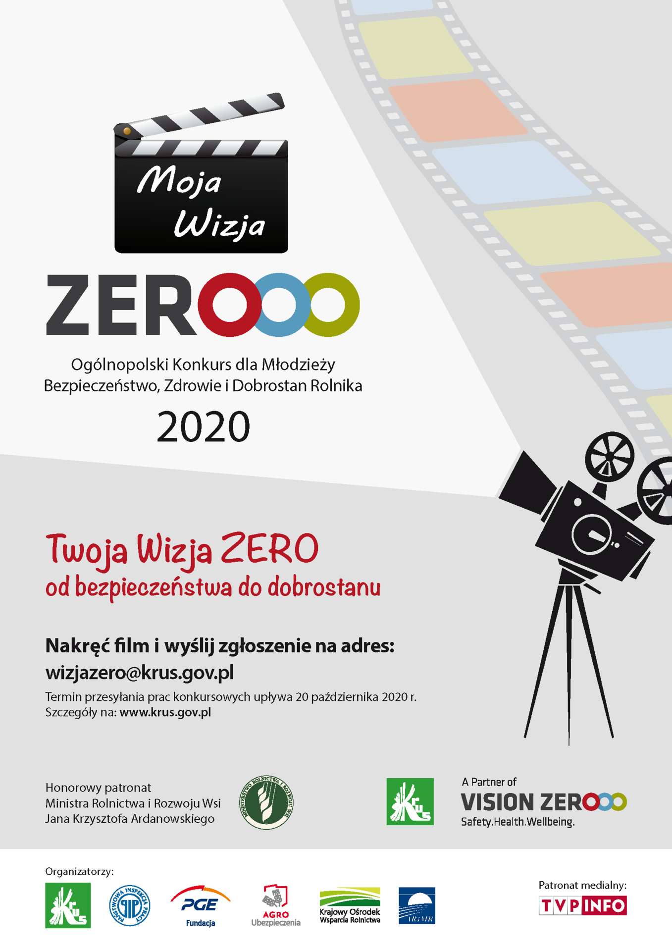 Plakat Moja wizja zero