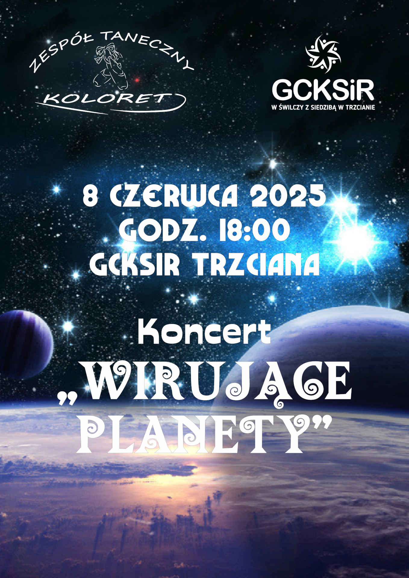 Plakat koncertu