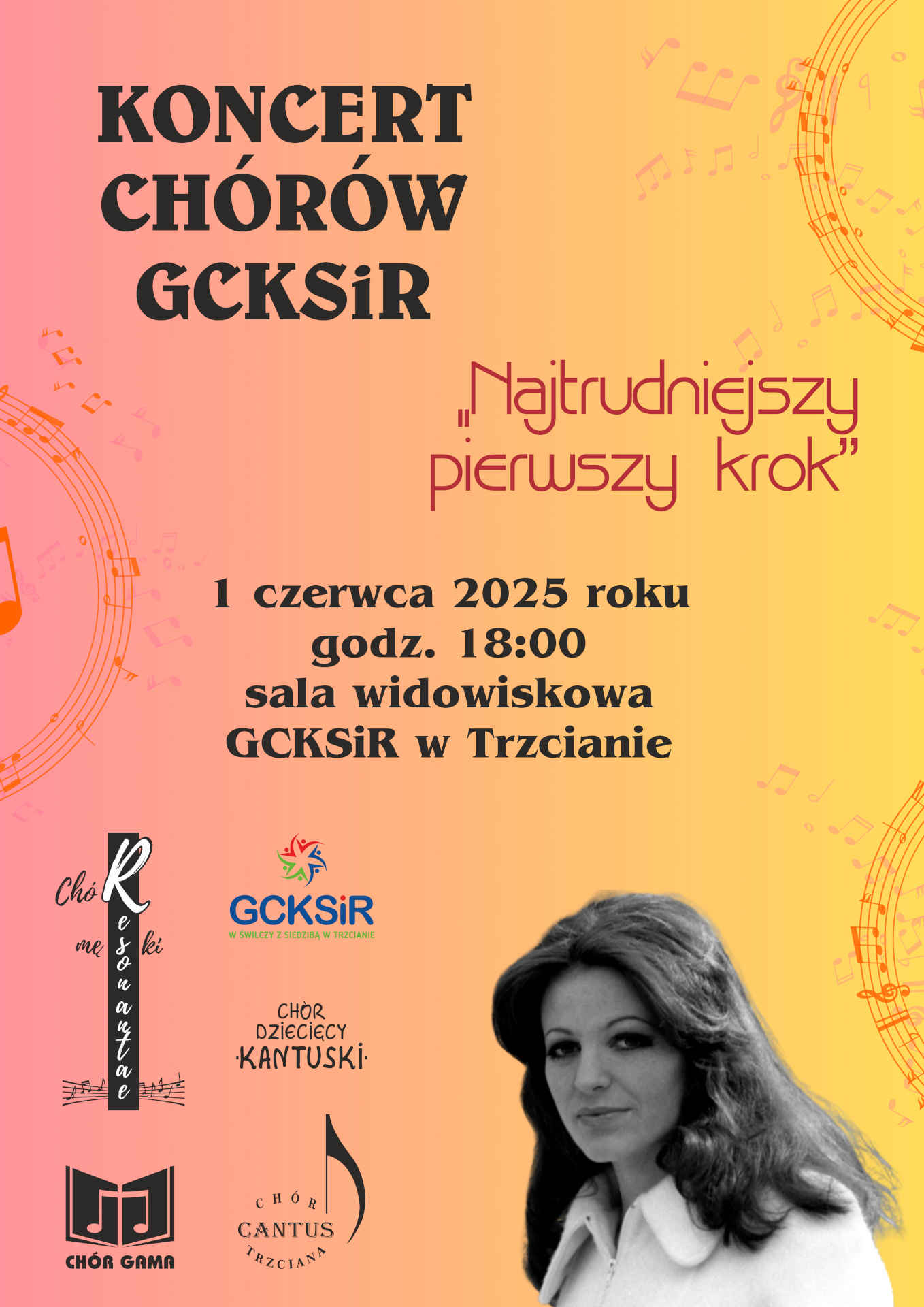 Plakat koncertu