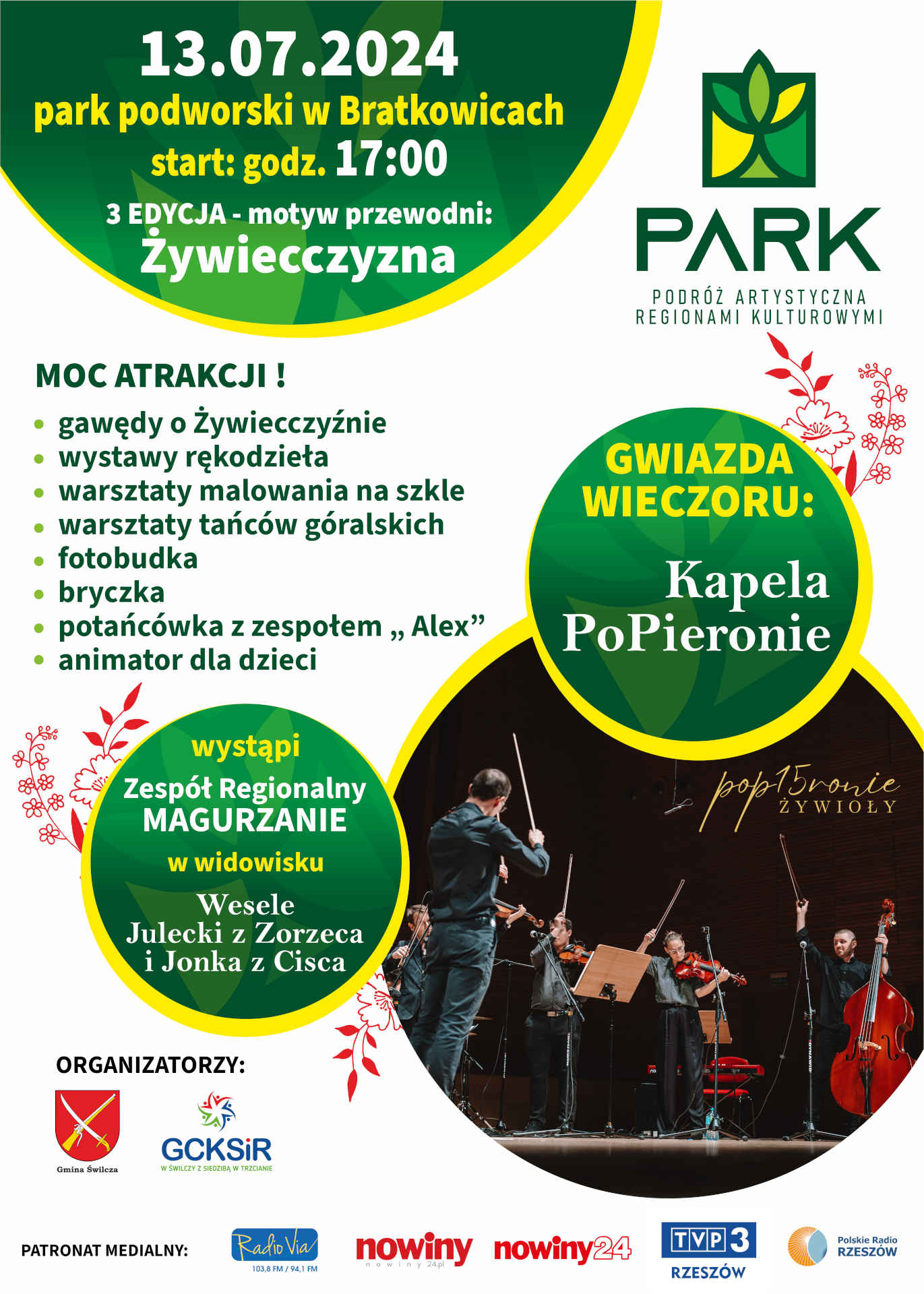 Plakat imprezy plenerowej