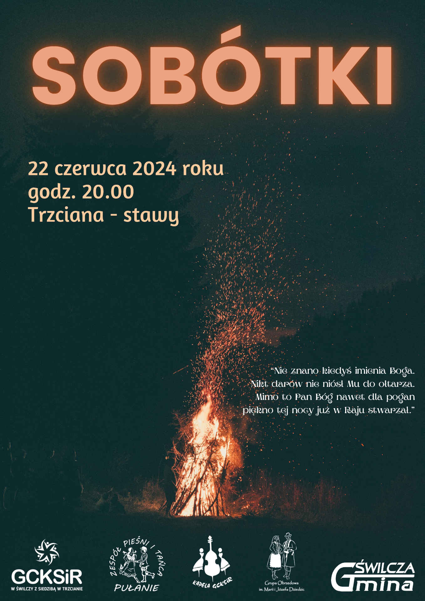 Plakat koncertu