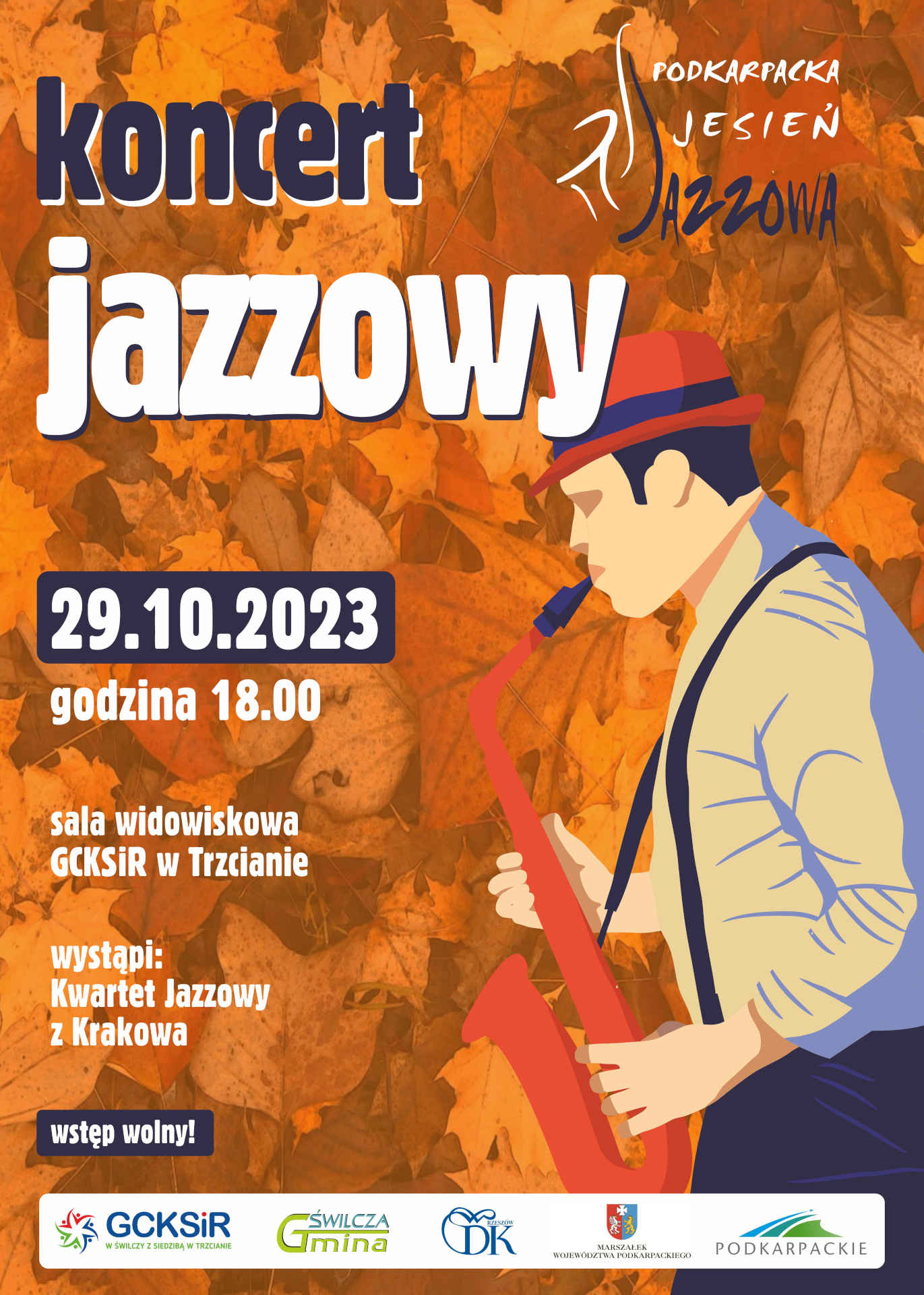 Plakat Koncert jazz'owy