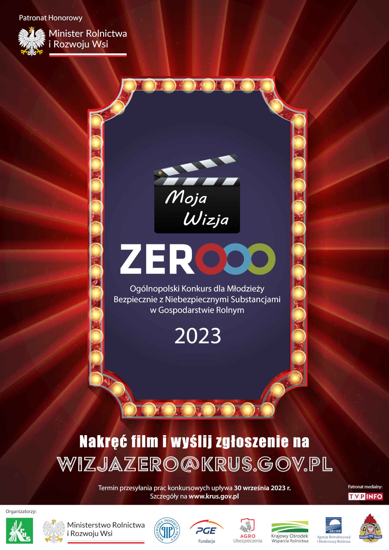 Plakat Moja Wizja Zero 2023