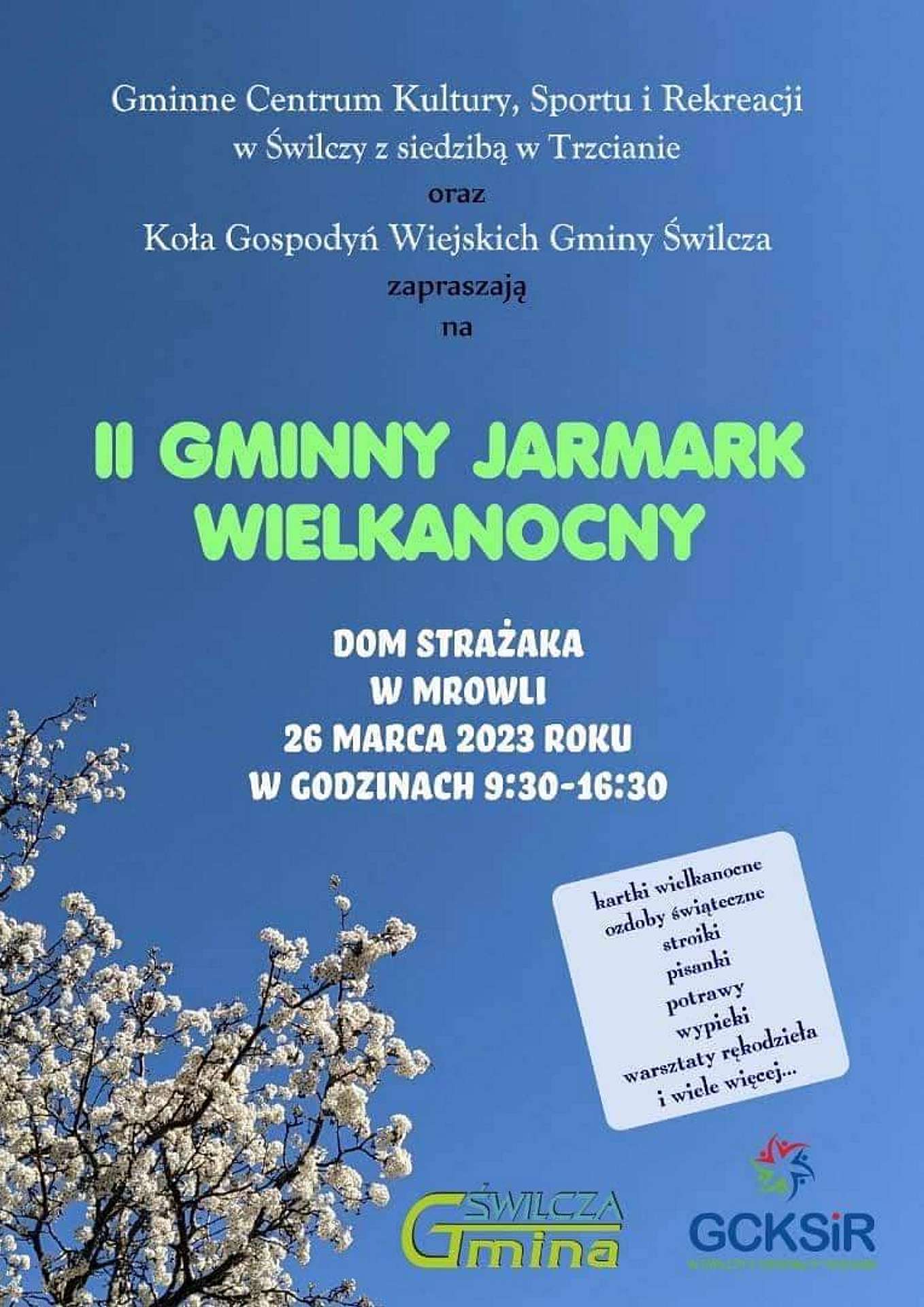 Plakat Jarmarku Wielkanocnego