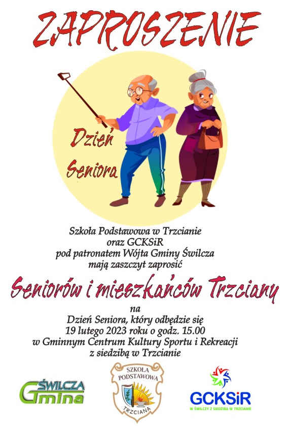 Plakat Dzień Seniora 2023