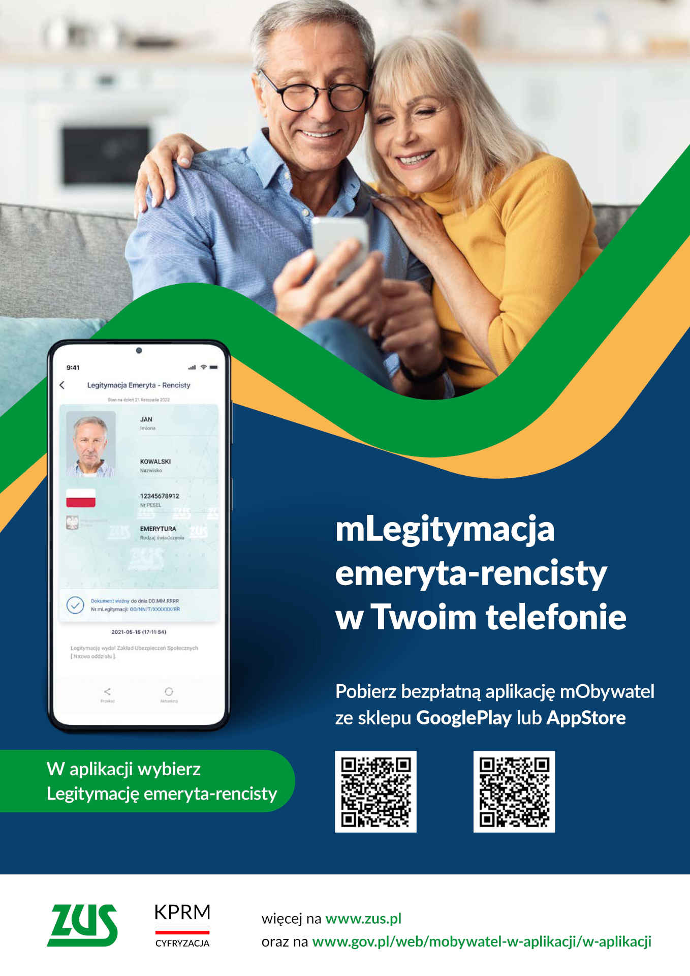 mLegitymacja plakat