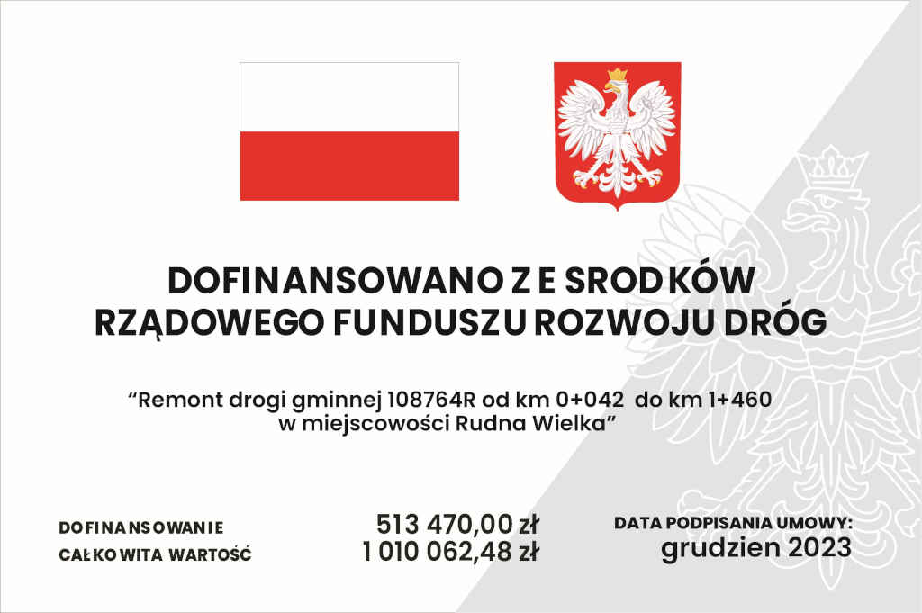 Tablica projektu z&nbsp;Państwowego Funduszu Celowego