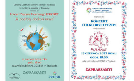 Plakaty koncertów