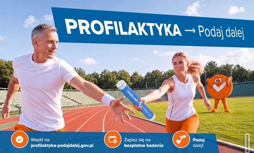 Baner Profilaktyka - podaj dalej